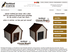 Tablet Screenshot of northlandpetsupply.com